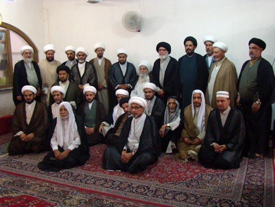 زيارة علماء مدينة الحرية وبعض مناطق بغداد