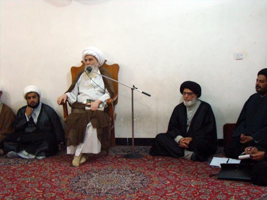 زيارة علماء مدينة الحرية وبعض مناطق بغداد
