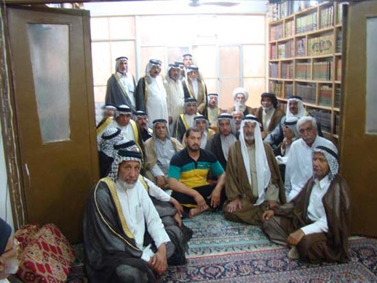 زيارة وفد شيوخ عشائر بغداد